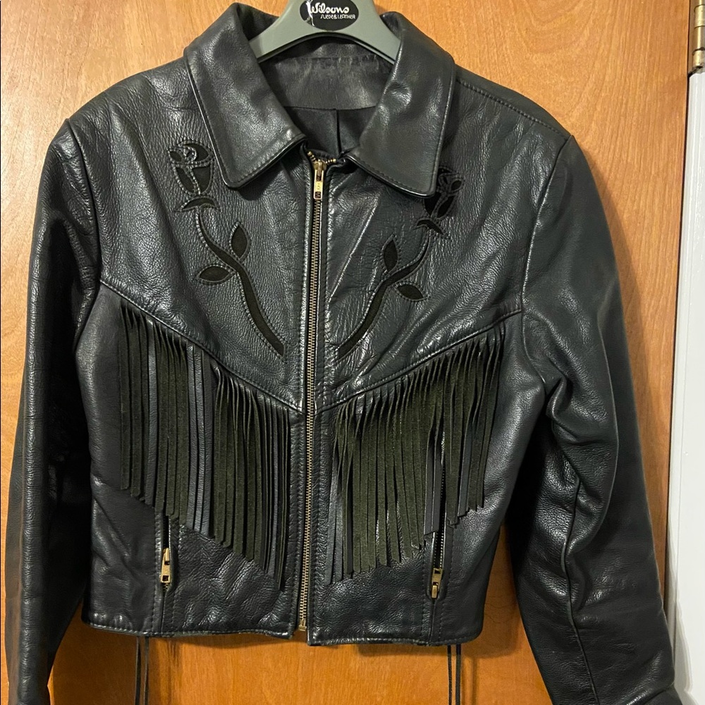 Bikers woman’s jacket